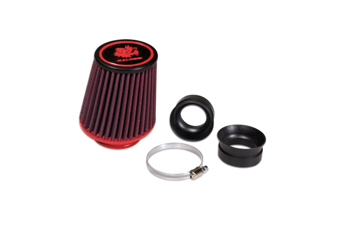 filtro aria red filter e18 ø 40/50/60 per carburatori phbh - mikuni - keihin