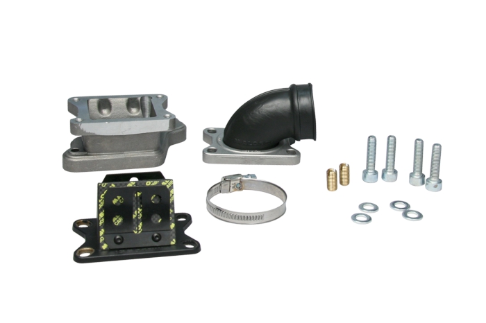 x360 reed intake manifold kit (crankcase) phbh for vespa px e 2t 200 cc