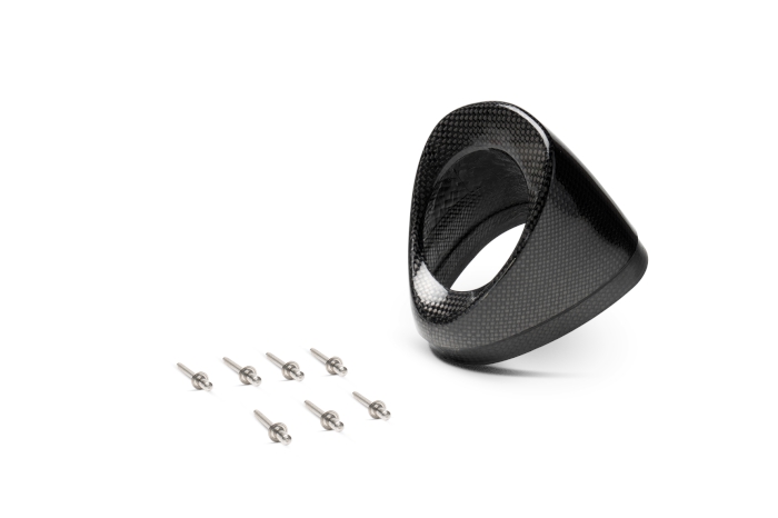 Conjunto fondo de carbono para escape