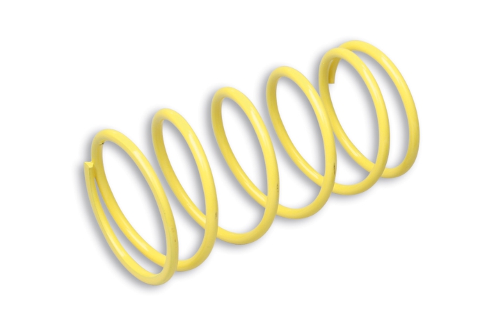yellow variator adjuster spring with external ø 78x150 mm - ø wire 5.5 mm - k 6,3