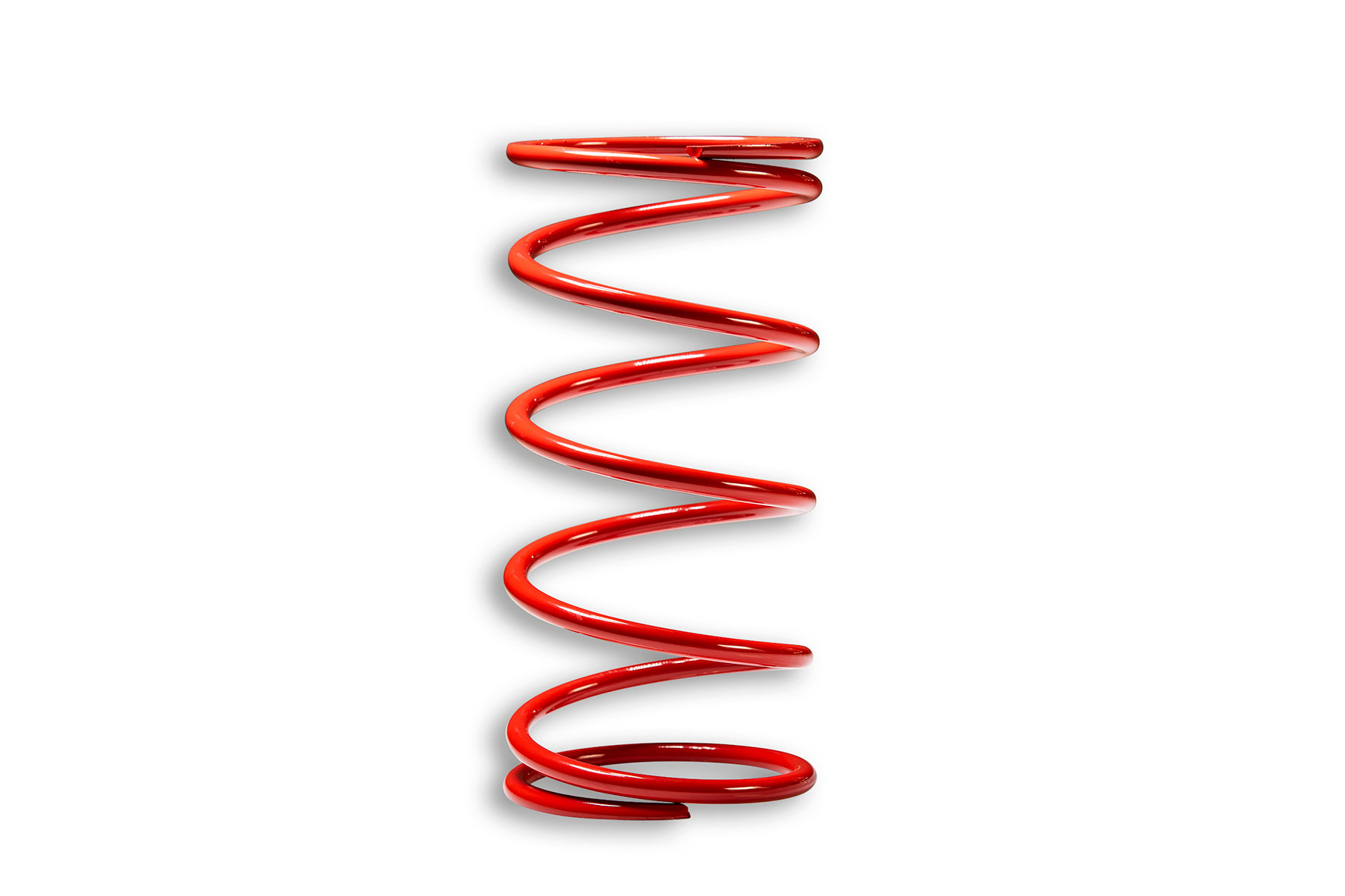 Red variator adjuster spring with external Ø 77.2x160 mm - Ø wire 5.7 mm - k 6.9