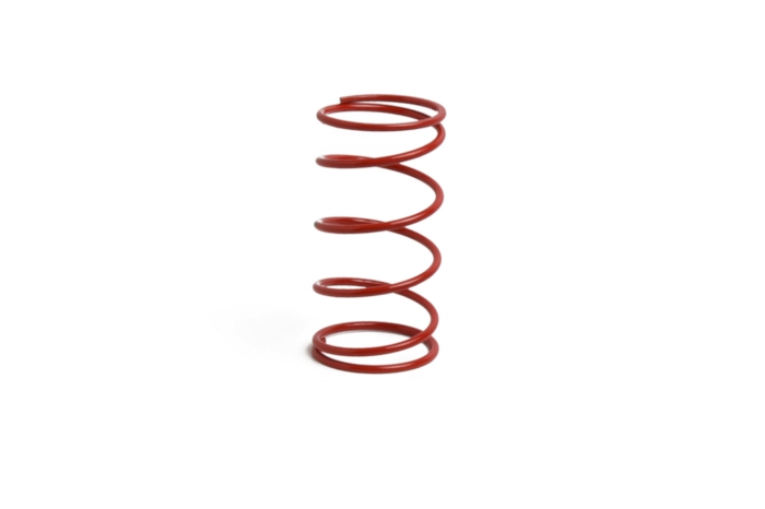 red variator adjuster spring with external ø 57.5x115 mm - ø wire 4 mm - k 4.3