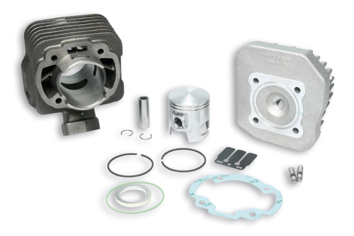 Morsetto Manubrio STR8 In Alluminio Fresato CNC Per Speedfight, Trekker, Vivacity – Bianco 50cc