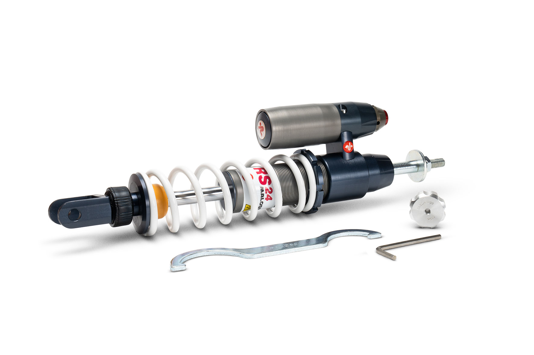 RS24/10-R rear shock absorber - wheelbase 333 mm - MalossiStore