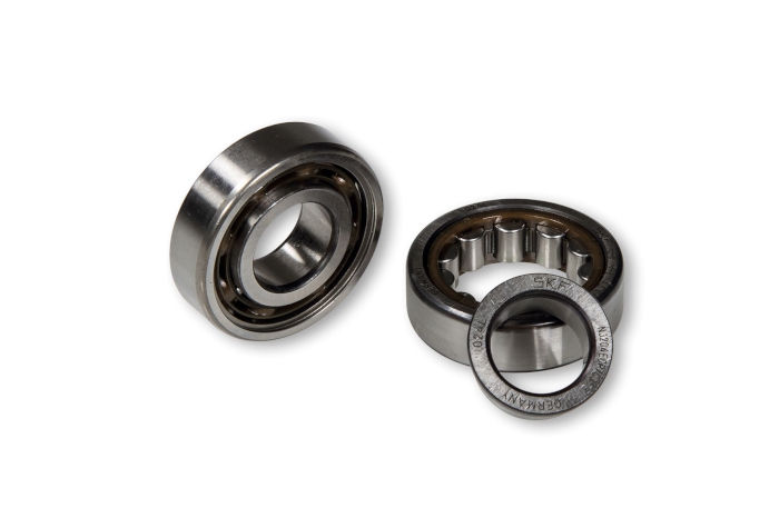 roller bearings set ø 20 for crankshaft for 50 cc scooter with piaggio and yamaha engine